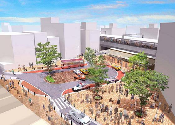 駅前広場では初！自由が丘の道路空間が国家戦略特区の道路占用事業を取得の見込み！