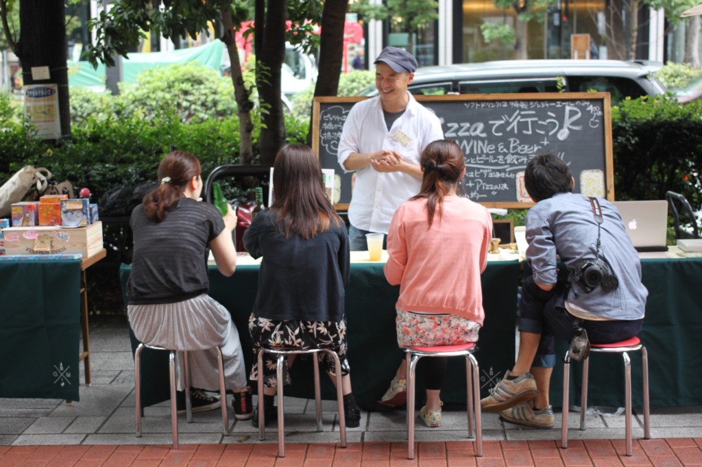 池袋GREEN BLVD MARKETの路上活用サイドストーリー！路上のピザ屋さんから感じたこと