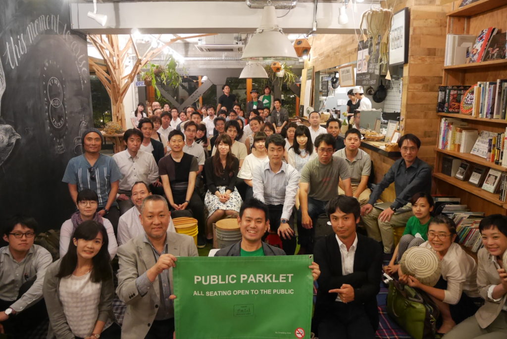 日本の道路空間戦術としてのパークレットの可能性と始まるムーブメント！「Public Parklet Japan！」【ソトノバTABLE#6公式イベントレポート】