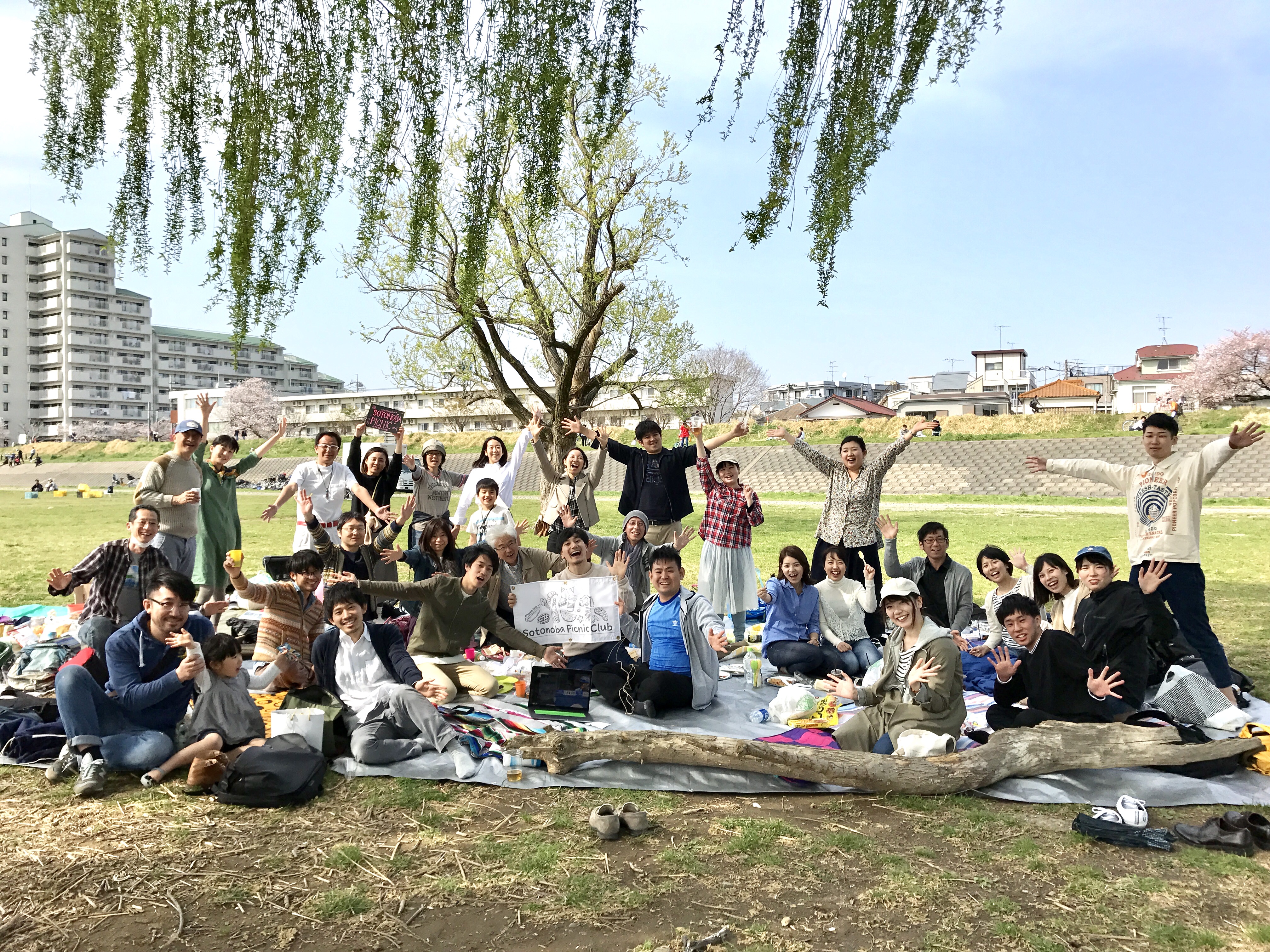 週末別荘ソトカワダで過ごす「ソトノバピクニック×コマエカラー」＠和泉多摩川河川敷レポート