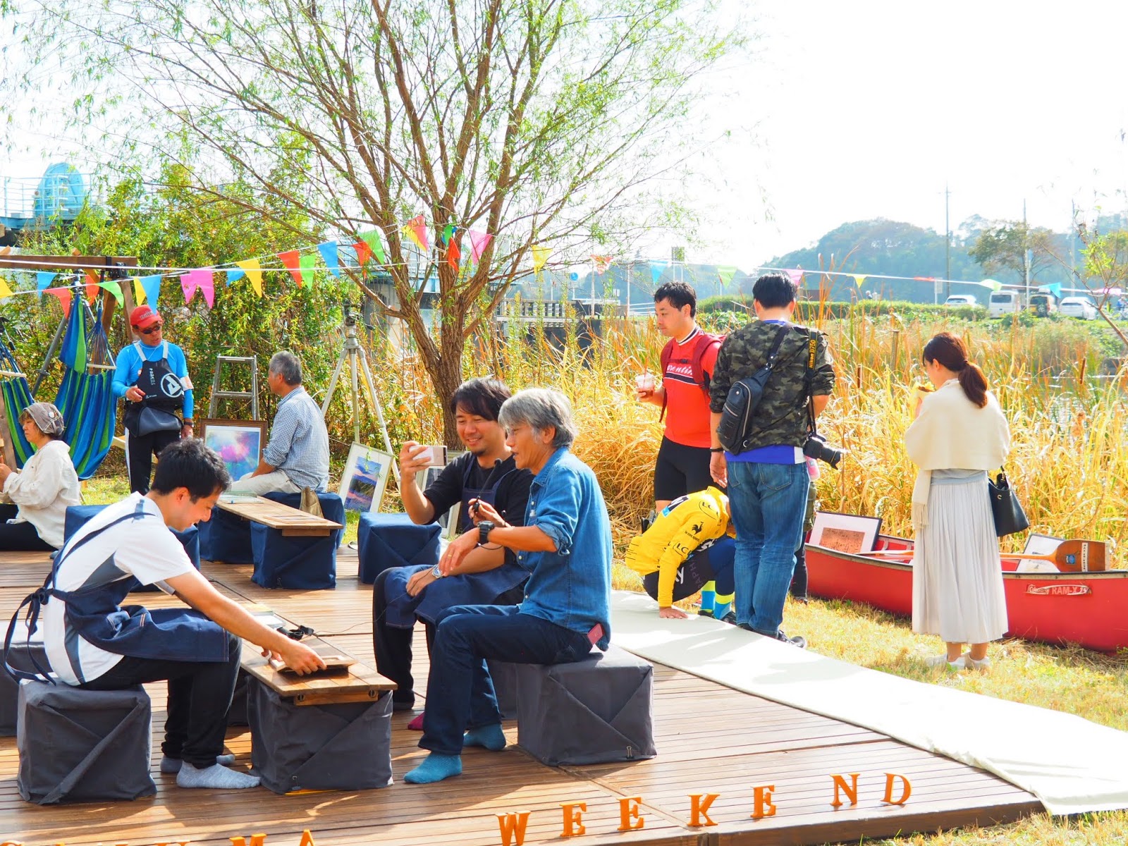 沼辺を座敷にすると何が起こる？ 「テガヌマ・ウィークエンドvol.1」レポート