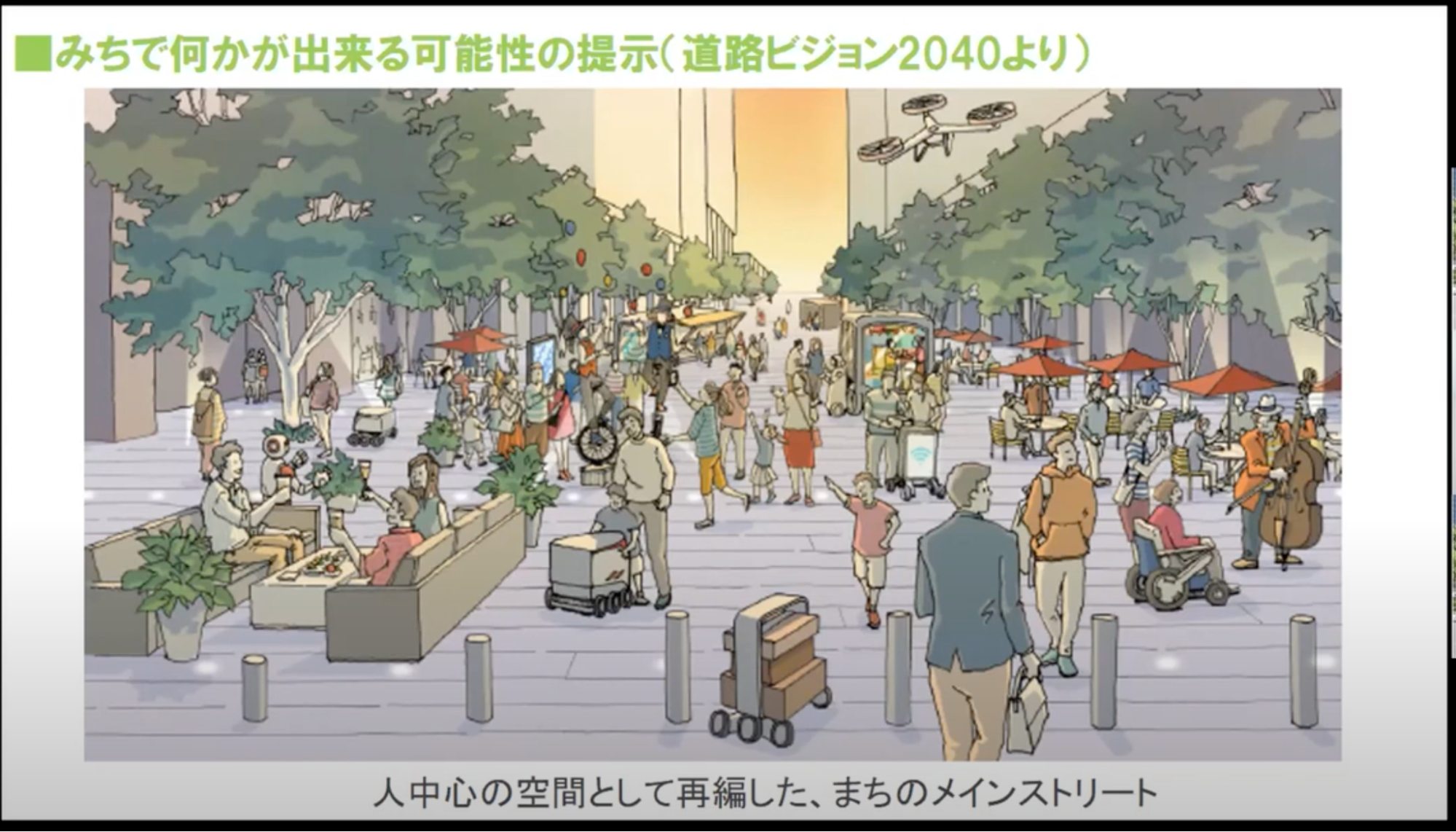 歩行者利便増進道路とストリートプレイスの可能性PWJ2021 #16 前編