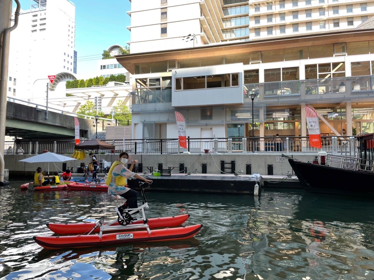 水辺を気軽に集まれる“空き地”に！「β本町橋」に集合！