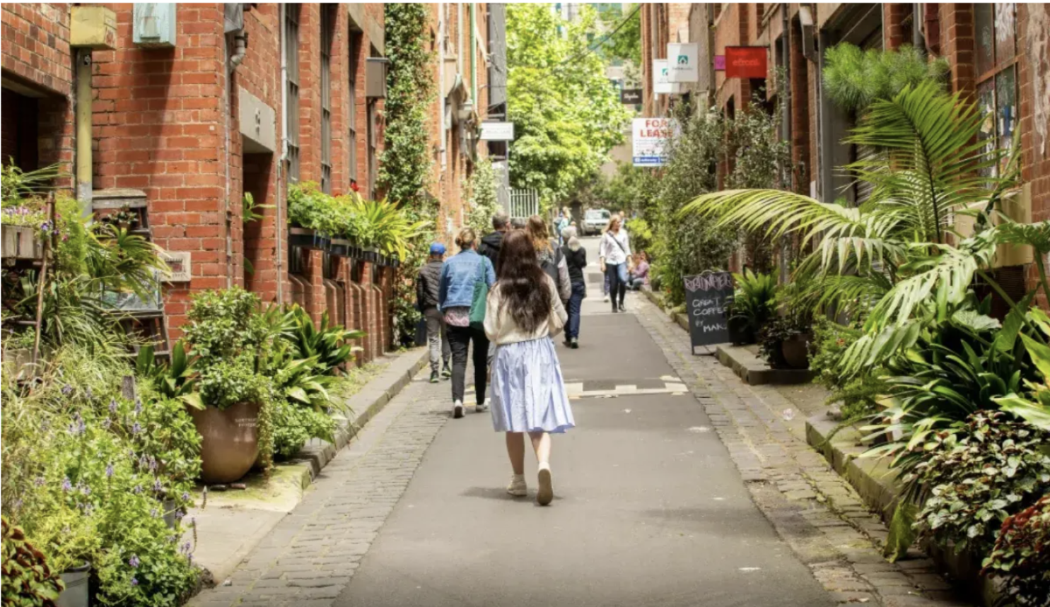 緑と癒しのオアシス。メルボルンの路地緑化実験「Green Your Laneway Project」