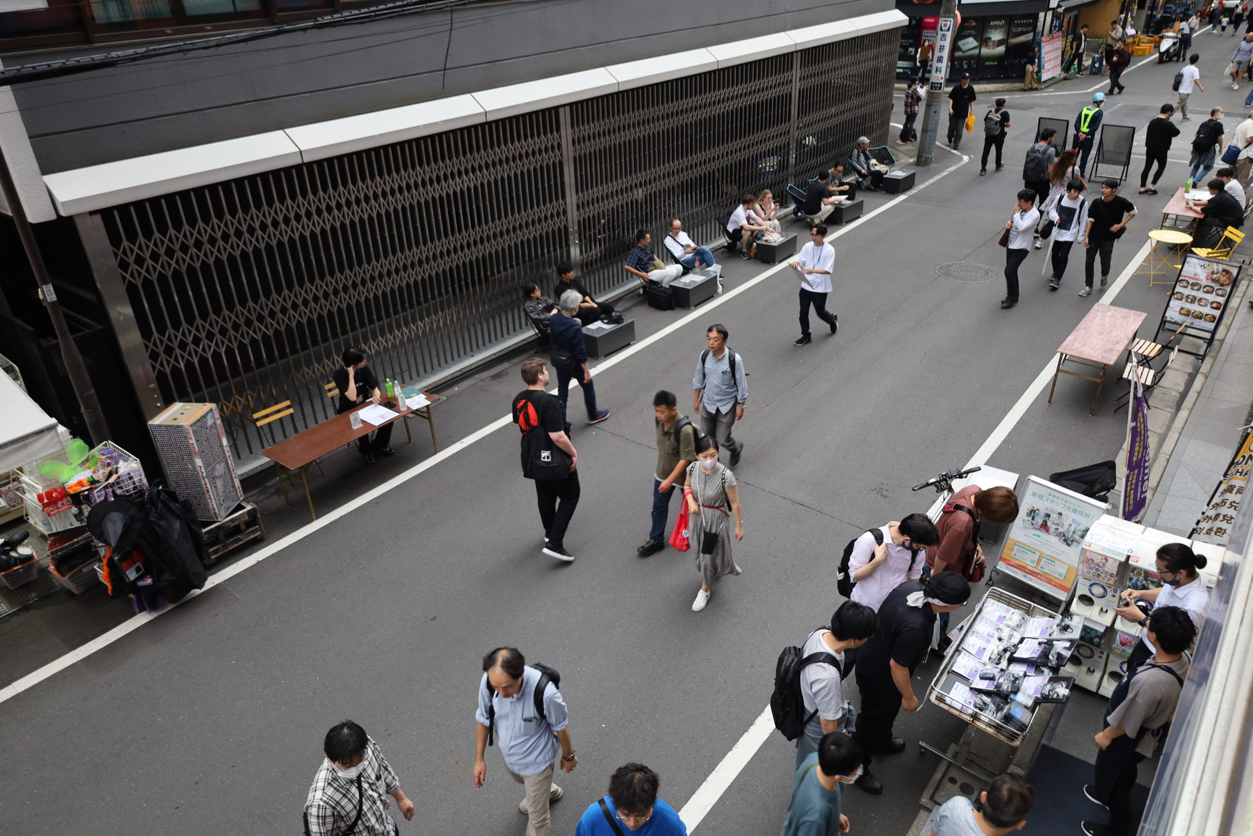 「マーケットストリート社会実験 2024 in 秋葉原ジャンク通り」調査報告書公開！！